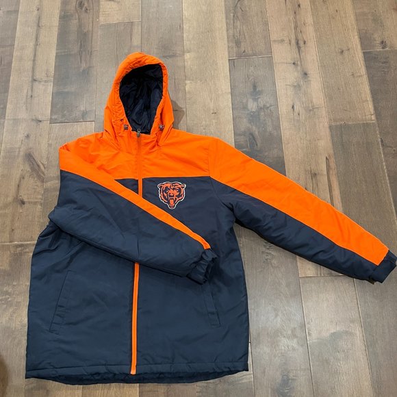 NFL Chicago Bears Hooded Coat XL - Picture 7 of 8